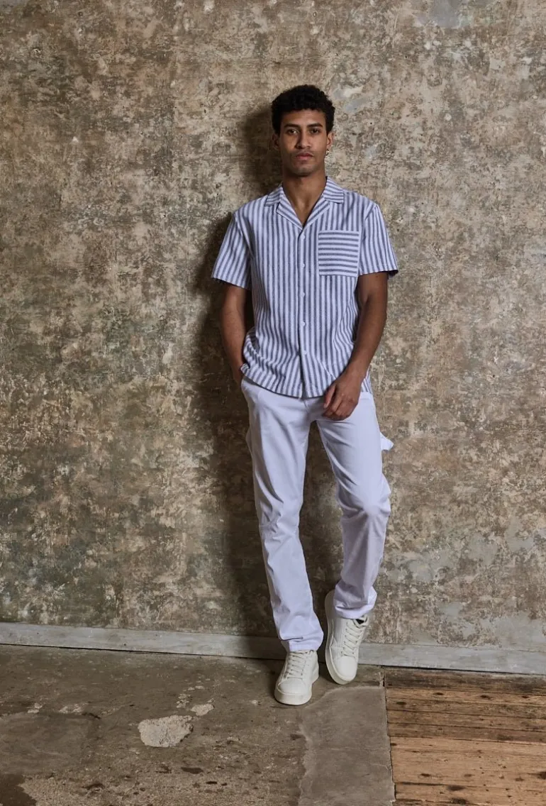 Pantalon droit décontracté