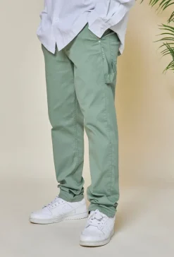 Pantalon droit décontracté