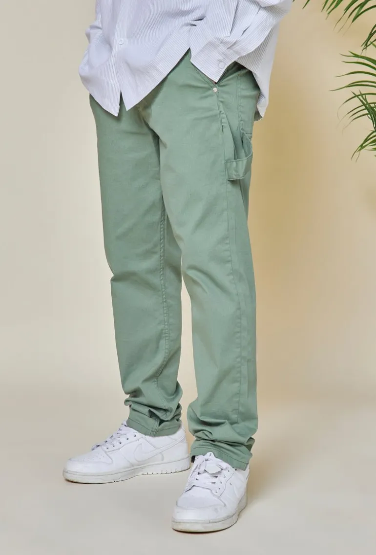 Pantalon droit décontracté
