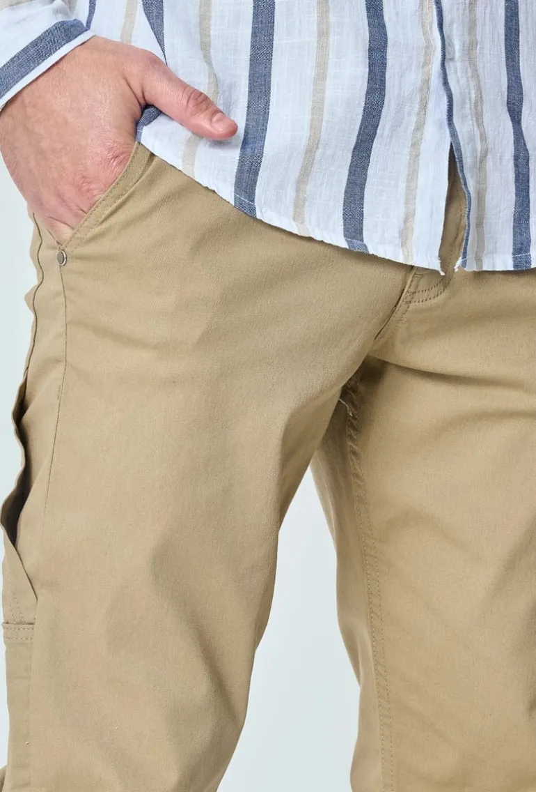Pantalon droit décontracté