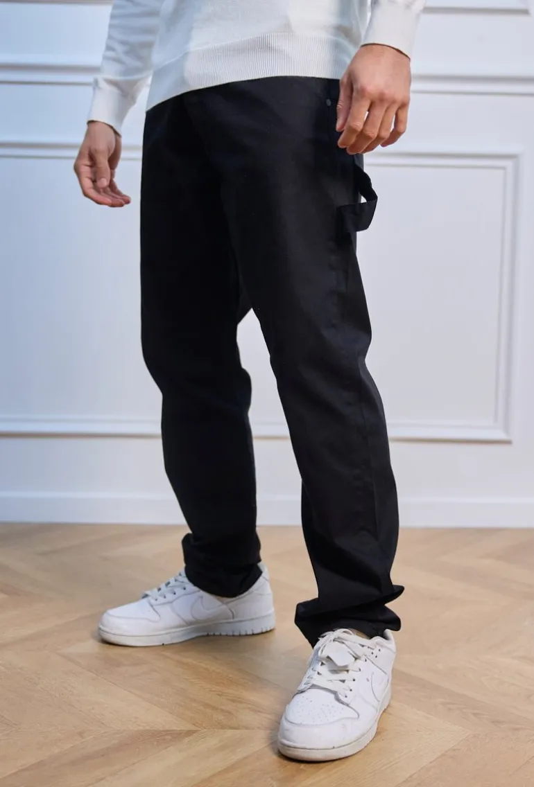 Pantalon droit décontracté