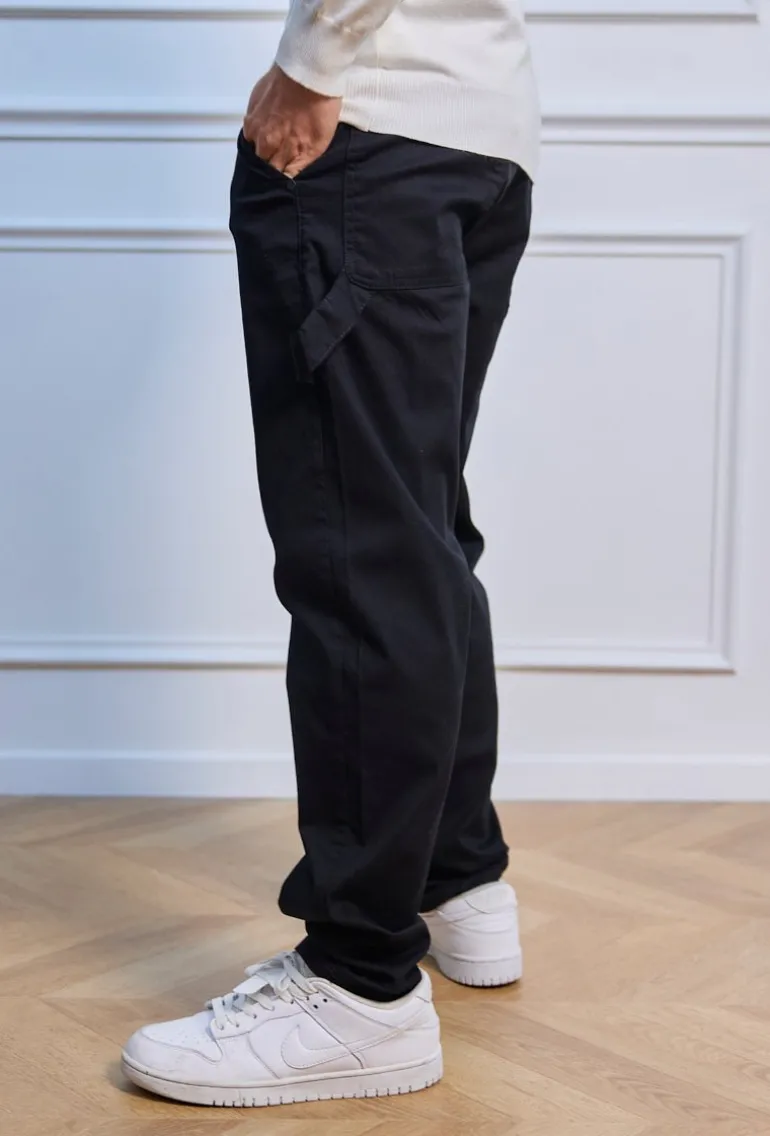Pantalon droit décontracté
