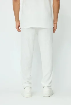 Pantalon effet lin