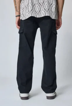 Pantalon en jean coupe large