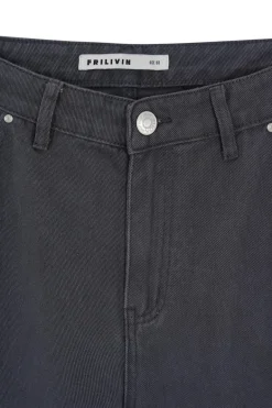 Pantalon en jean coupe large