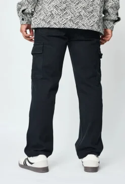 Pantalon en jean coupe large
