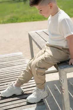 Pantalon enfant cargo jogger