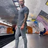 Pantalon habillé à carreaux