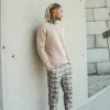 Pantalon habillé à carreaux