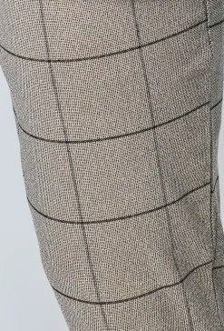 Pantalon habillé à carreaux