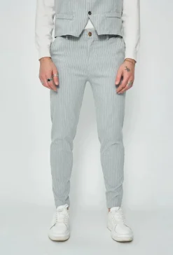 Pantalon habillé à carreaux