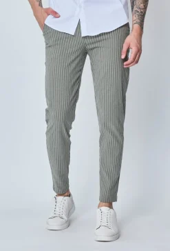 Pantalon habillé à carreaux