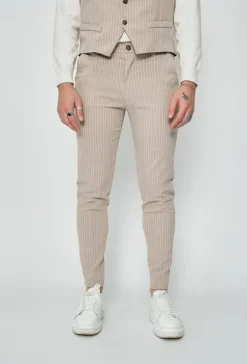 Pantalon habillé à carreaux