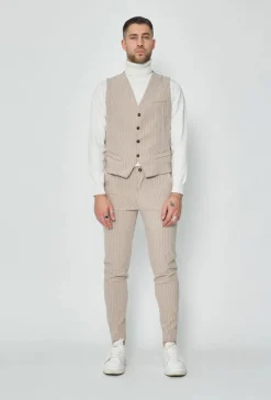 Pantalon habillé à carreaux
