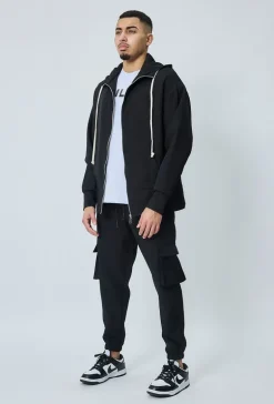 Pantalon jogger cargo toile