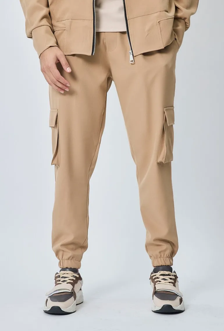 Pantalon jogger cargo toile