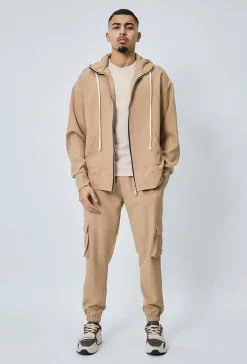 Pantalon jogger cargo toile