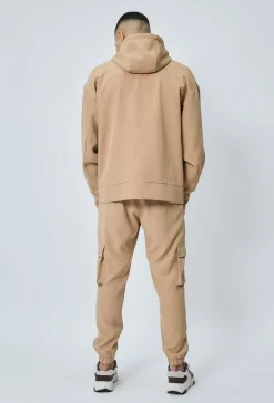 Pantalon jogger cargo toile