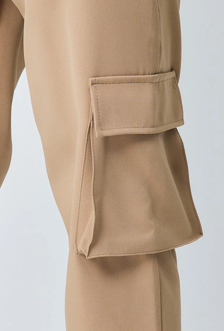 Pantalon jogger cargo toile