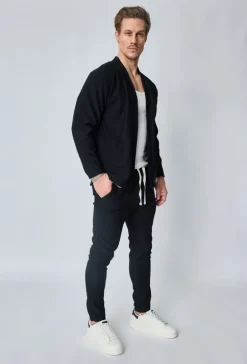Pantalon jogger cotelé