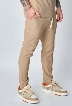 Pantalon jogger cotelé