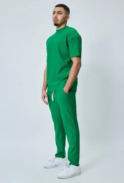 Pantalon jogger cotelé
