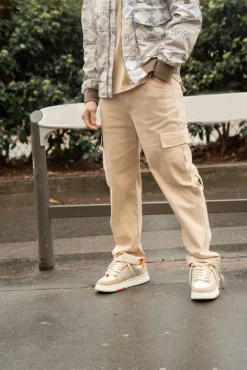 Pantalon jogger droit uni