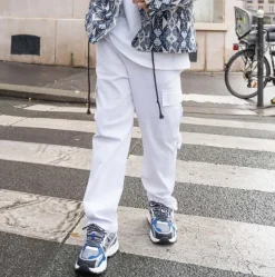 Pantalon jogger droit uni