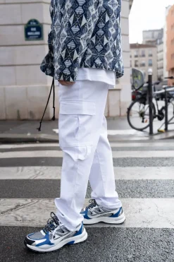 Pantalon jogger droit uni