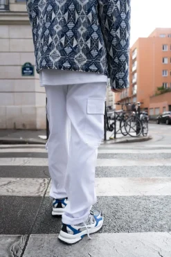 Pantalon jogger droit uni