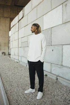 Pantalon jogger habillé avec chaine