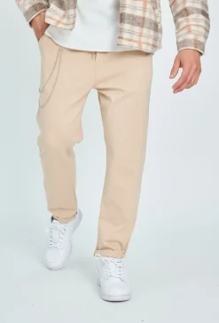 Pantalon jogger habillé avec chaine