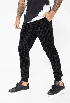 Pantalon jogger monogram