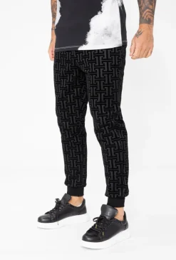 Pantalon jogger monogram