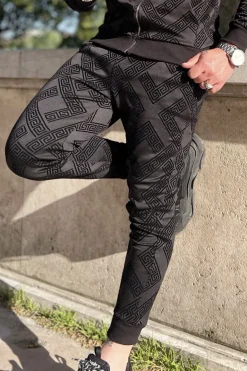 Pantalon jogger monogram
