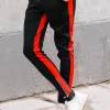 Pantalon jogging à bandes