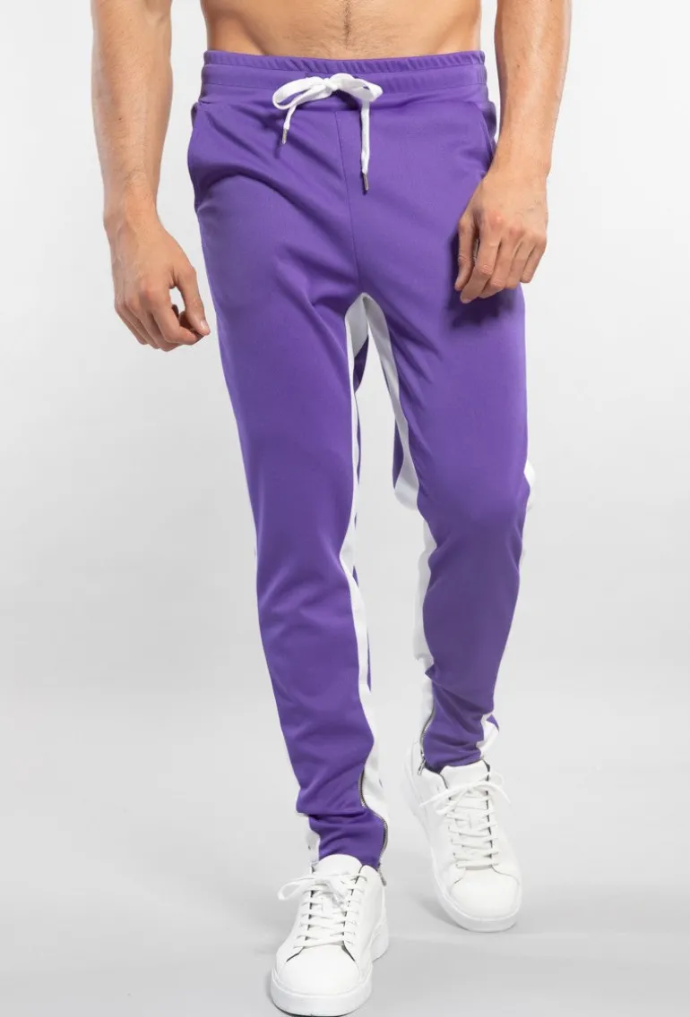 Pantalon jogging à bandes