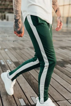 Pantalon jogging à bandes
