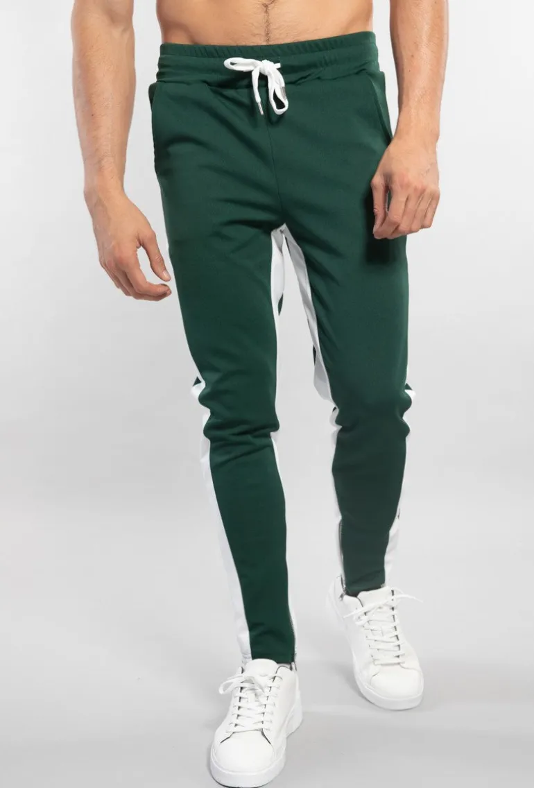 Pantalon jogging à bandes