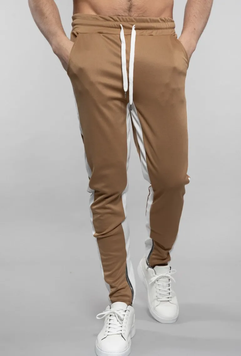 Pantalon jogging à bandes