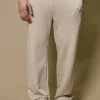Pantalon jogging uni ample décontracté et confortable