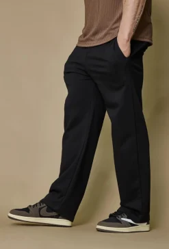 Pantalon jogging uni ample décontracté et confortable