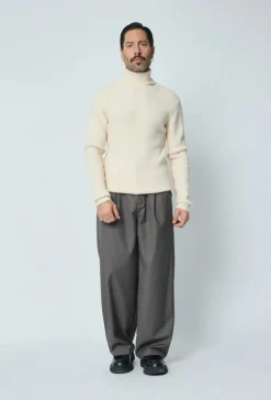 Pantalon large classique