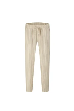 Pantalon léger effet lin