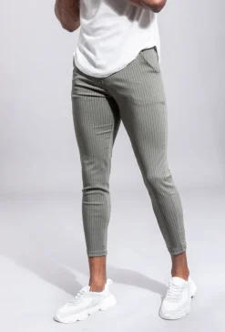 Pantalon rayé