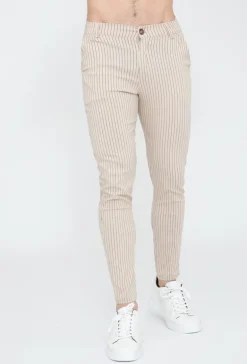 Pantalon rayé