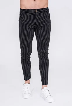 Pantalon rayé