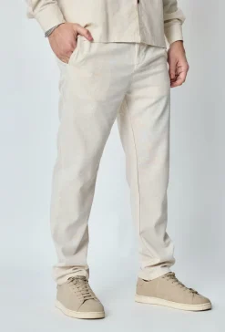 Pantalon relax uni