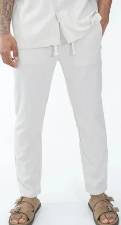 Pantalon relax uni