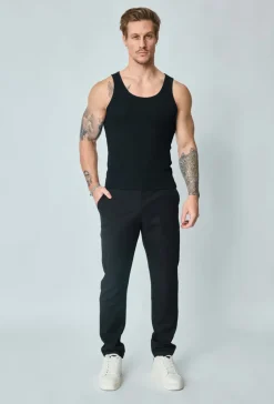 Pantalon relax uni